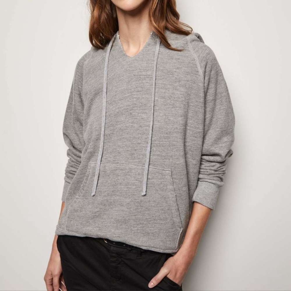 Nili Lotan Light Gray Women’s Hoodie Sweater